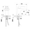 Смеситель для раковины Lemark Unit (LM4546C)