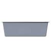 Мойка подст.монтаж MIXLINE ПРО 65х44 (3,0) вып 3 1/2" 22см с сифоном (черный графит НАНО декор) (557736)