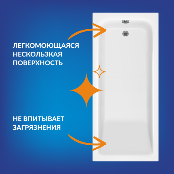 Ванна Cersanit прямоугольная COMO 170x75 (69482)