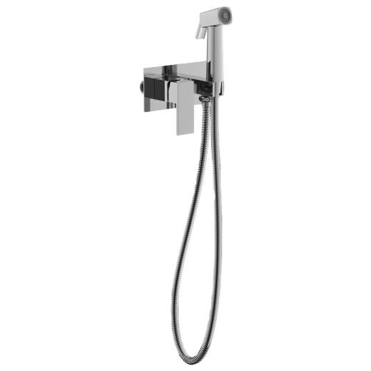 Смеситель BELZ с гигиенической лейкой хром (B55808)