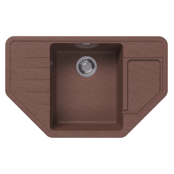 Мойка DrGans "Рио", терракота CMc (25.080.C0800.406)