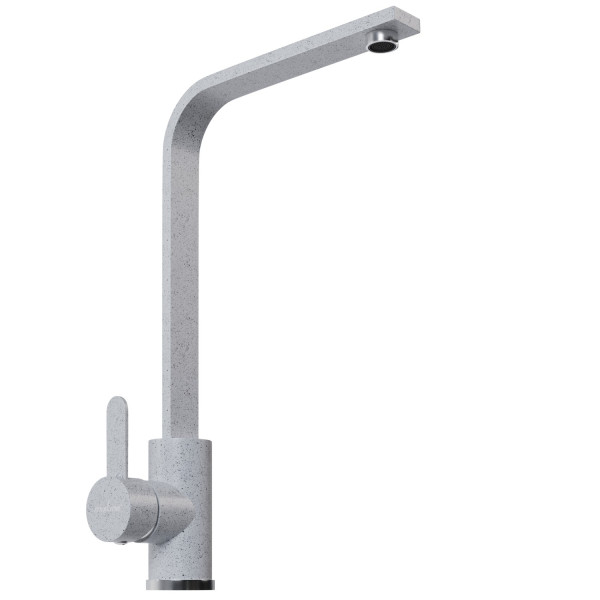 Смеситель для кухни MIXLINE ML-GS14 35к (310) серый высок. излив (550681)