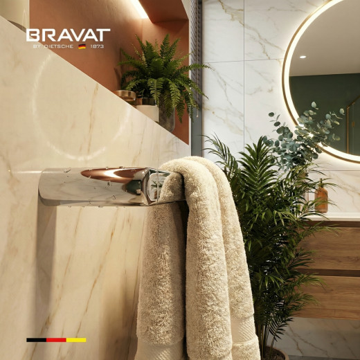Держатель для полотенец BRAVAT (D71131CP-SW)