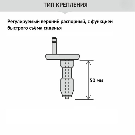 Сиденье для унитаза WAVE СЦ-4дмл (W-SC-4dml) дюр/лифт/съем БЕЛЫЙ (Бореаль,Хит,Мерида,Eco) 09 (557371)