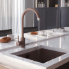 Смеситель для кухни MIXLINE ML-GS15 35к (307) терракотовый высок. излив (550688)