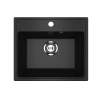 Мойка Practik черный оникс (PR-M 490-004)