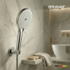Лейка для душа цвет хром BRAVAT (D2145CP-SW)