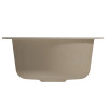 Мойкa MIXLINE ML-GM13 круглая бежевая (328) 495мм (глуб. чаши 200) NEW (551893)