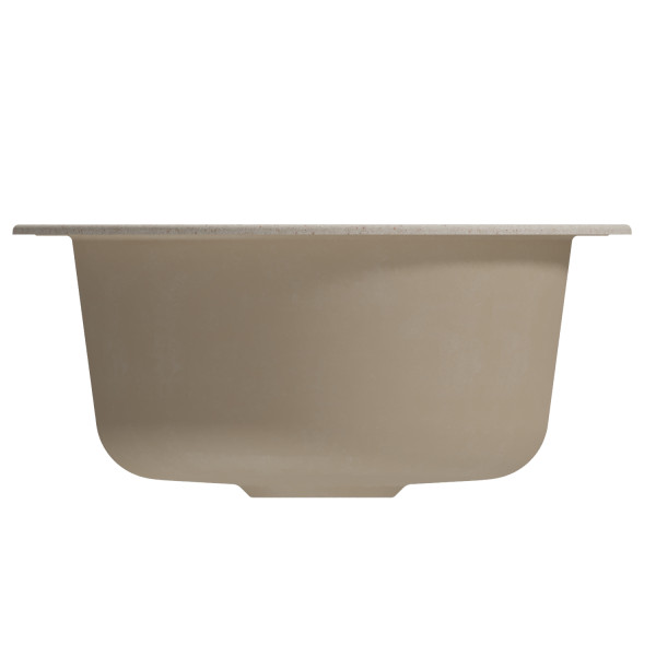 Мойкa MIXLINE ML-GM13 круглая бежевая (328) 495мм (глуб. чаши 200) NEW (551893)