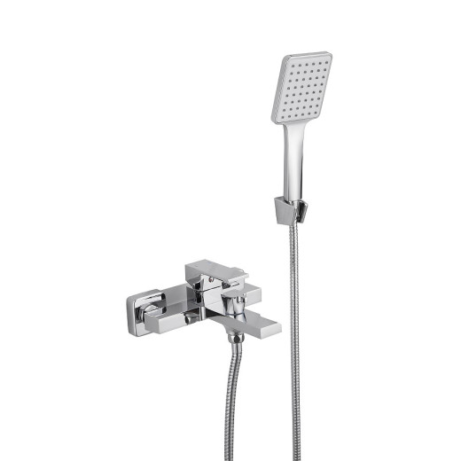 Смеситель для ванны BELZ B613 с аксессуарами, короткий излив (B60613)