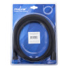 Шланг душевой MIXLINE МЛ-7-150/MIX-7-150 ЛЮКС 150 см имп/кон, силиконовый ЧЕРНЫЙ МАТОВЫЙ (блистер) (557329)