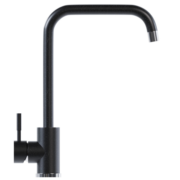 Смеситель для кухни MIXLINE ML-GS12 35к (343) антрацит высок. излив (550663)