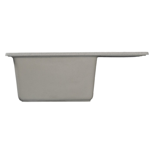 Мойка MIXLINE МЛ-ГМС103 (ML-GMS103) СТАНДАРТ с крылом, темно-серый (309), 570*460*190мм (558119)