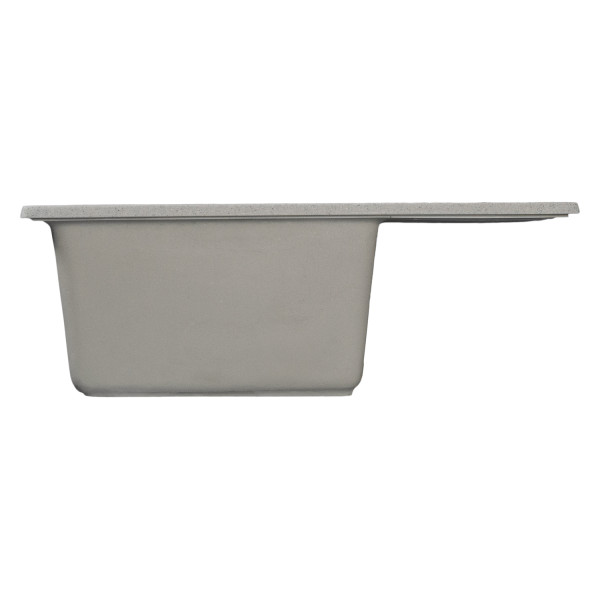 Мойка MIXLINE МЛ-ГМС103 (ML-GMS103) СТАНДАРТ с крылом, темно-серый (309), 570*460*190мм (558119)