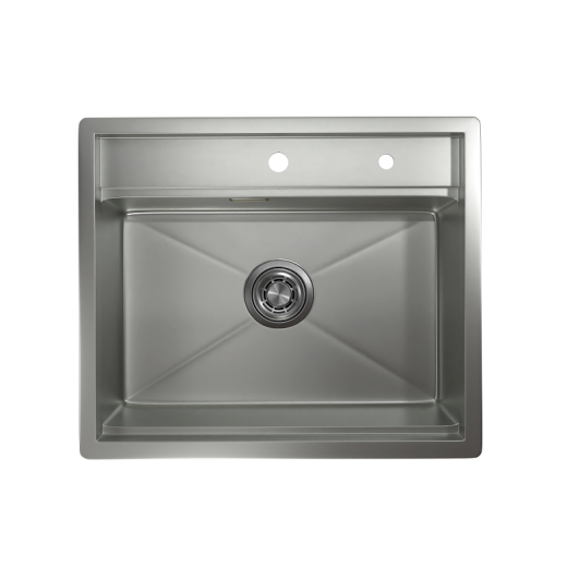Кухонная мойка GRANULA Kitchen Space (6051, СТАЛЬ МАТОВАЯ)