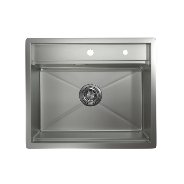 Кухонная мойка GRANULA Kitchen Space (6051, СТАЛЬ МАТОВАЯ)