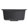 Мойкa MIXLINE ML-GM10 круглая антрацит (343) 440мм (глуб. чаши 180) NEW (551816)