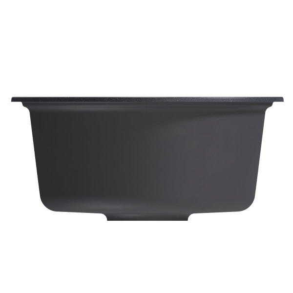 Мойкa MIXLINE ML-GM10 круглая антрацит (343) 440мм (глуб. чаши 180) NEW (551816)