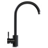 Смеситель для кухни MIXLINE ML-GS15 35к (343) антрацит высок. излив (550696)
