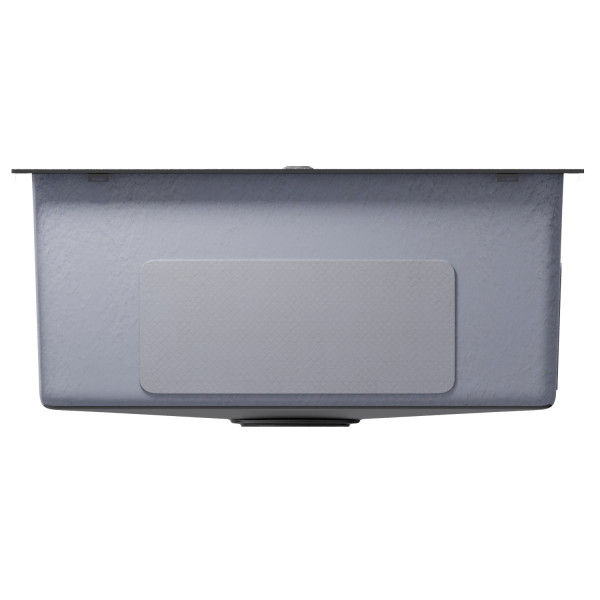 Кухонная мойка 53х43 вып 3 1/2 MIXLINE PRO 22см с сифоном черный графит НАНО (552935)