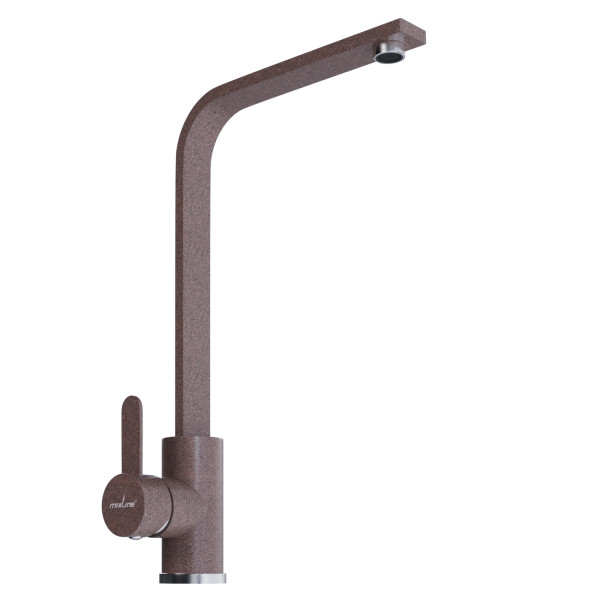 Смеситель для кухни MIXLINE ML-GS14 35к (307) терракотовый высок. излив (550678)