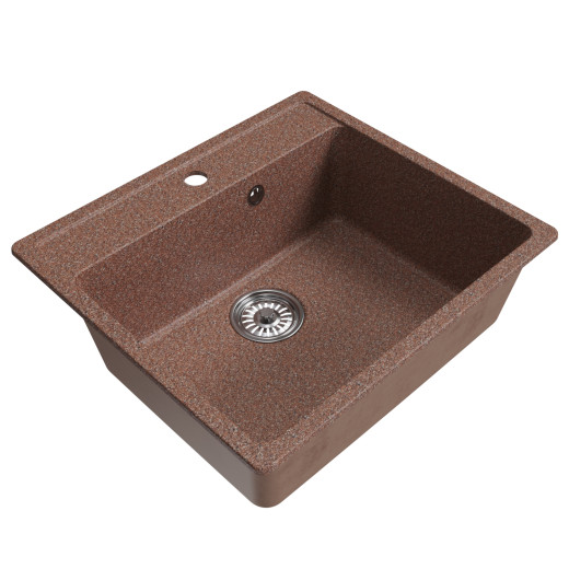 Мойка MIXLINE ML-GM15 терракотовая (307)  560*500*180мм NEW (551913)