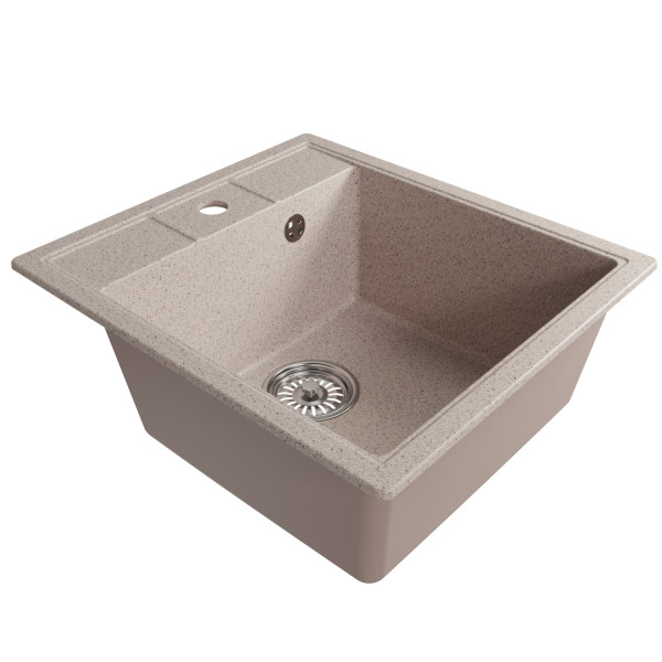 Мойка MIXLINE ML-GM28 песочная (302) 450*500*190мм NEW (552094)