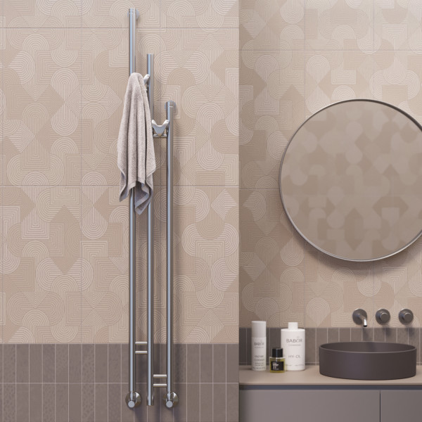Полотенцесушитель MIXLINE водяной STAR 2 150/15 (1/2" ВР,вентиль угловой 3/4"х1/2" вн/нар) (556255)