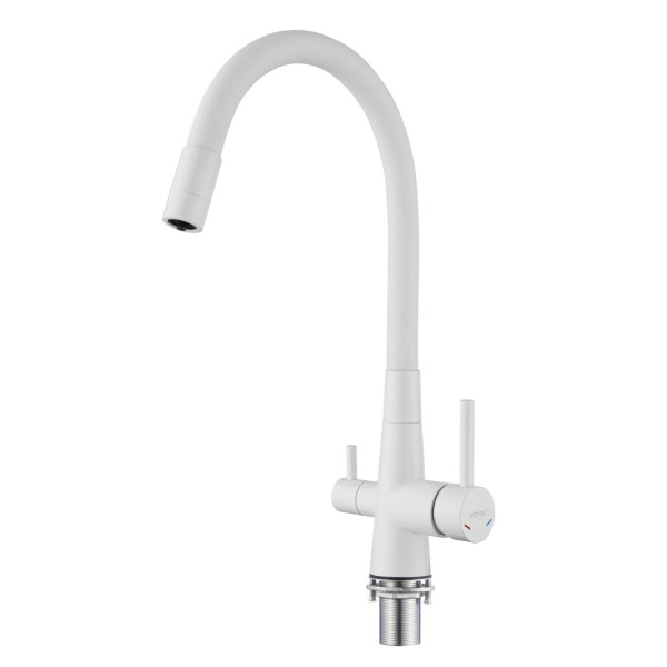 Смеситель Fmark для кухонной мойки под фильтр питьевой воды(FS1062-W)