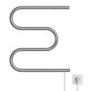 Полотенцесушитель MIXLINE СВОБОДА М/симпл м 50x50 (кнопочный выкл, 153 Вт) ХРОМ (556799)
