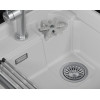Кухонная мойка GRANULA KITCHEN SPACE RINZER кварц (5807R, АРКТИК)