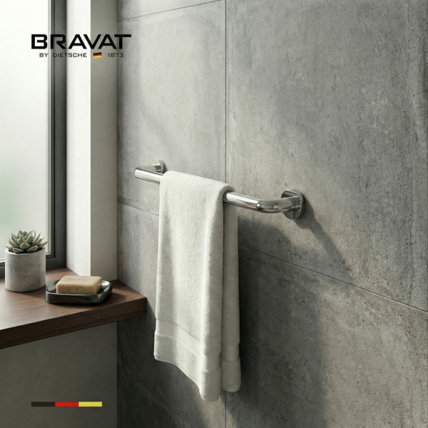 Вешалка для полотенец BRAVAT (D7394C-2-SW)