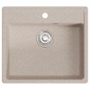 Мойка MIXLINE ML-GM15 песочная (302) 560*500*180мм NEW (551912)