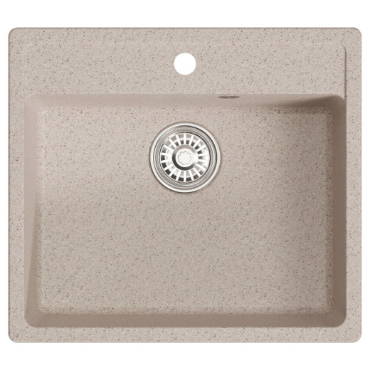 Мойка MIXLINE ML-GM15 песочная (302)  560*500*180мм NEW (551912)