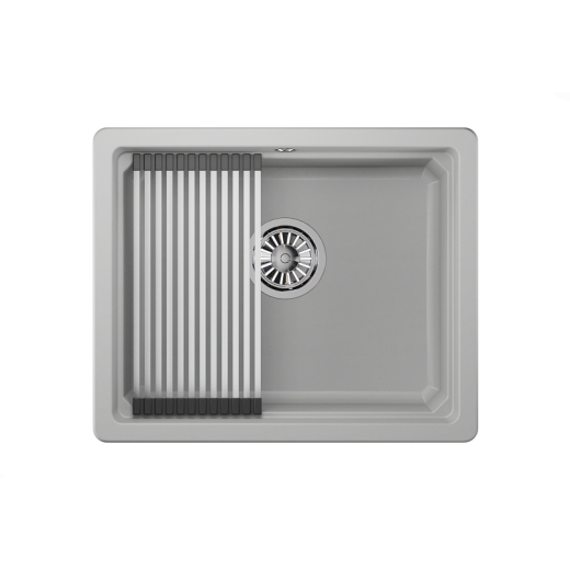 Кухонная мойка GRANULA Kitchen Space (5501U, АРКТИК)