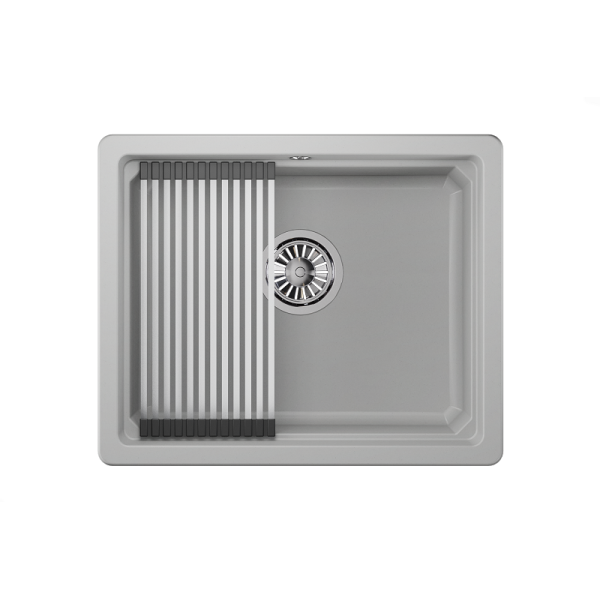 Кухонная мойка GRANULA Kitchen Space (5501U, АРКТИК)