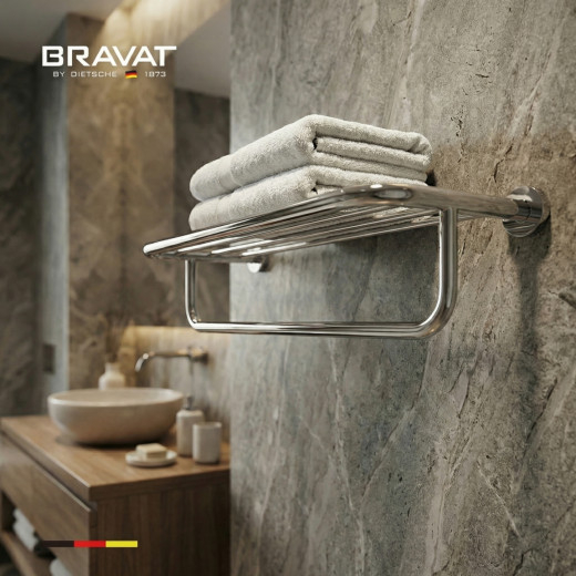 Держатель для полотенец BRAVAT (D7117C-4-SW)