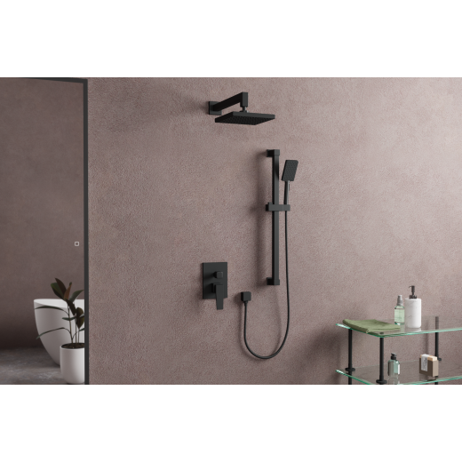 Встроенная душевая система RUSH Тира (Thira) (TR3635-41Black)