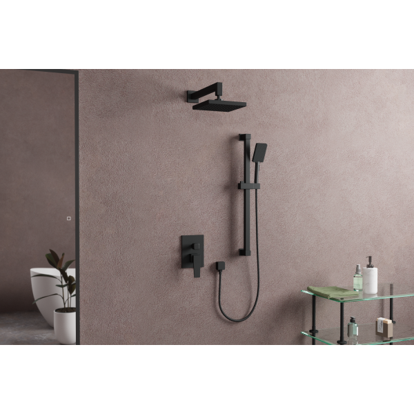 Встроенная душевая система RUSH Тира (Thira) (TR3635-41Black)