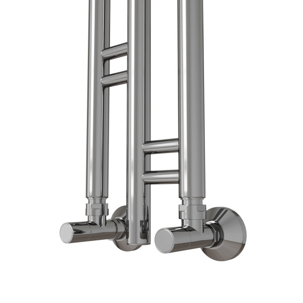 Полотенцесушитель MIXLINE водяной STAR 2 150/15 (1/2" ВР,вентиль угловой 3/4"х1/2" вн/нар) (556255)