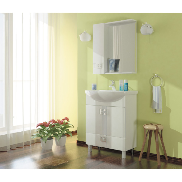 Тумба для ванной MIXLINE "КВАДРО 1-65" под ум.Элеганс-65 (550493)