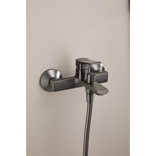 Смеситель Haiba  для ванны цвет: оружейная сталь (HB60792-3)