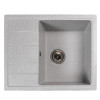 Мойка MIXLINE МЛ-ГМС103 (ML-GMS103) СТАНДАРТ с крылом, серый (310), 570*460*190мм (558120)