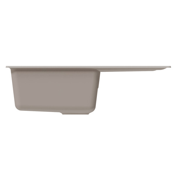 Мойка MIXLINE ML-GM19 с крылом белая (331) 750*500*200мм NEW (551986)