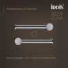 Бумагодержатель IDDIS Дюна (Duna) нержавеющая сталь, хром глянцевый (DUNSB00i43)