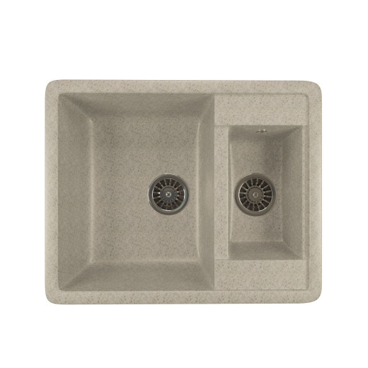 Мойка из искусственного мрамора MIXLINE ML-GM21 48,5x60 (525166)