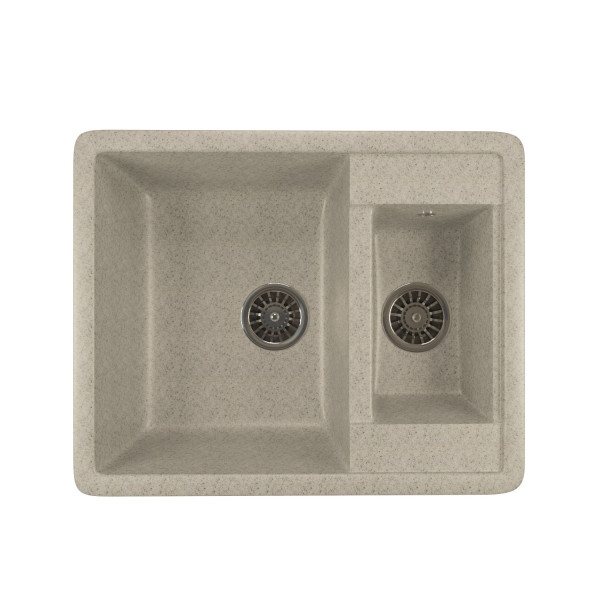 Мойка из искусственного мрамора MIXLINE ML-GM21 48,5x60 (525166)