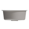 Мойкa MIXLINE ML-GM09 круглая, серая 510 мм глуб. чаши 190 (551799)