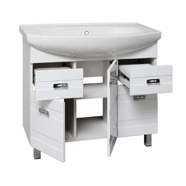 Тумба Runo Турин 85 под умывальник УТ000001523 (Стиль 85) (УТ000002095)