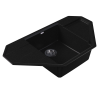 Мойка DrGans "Крона" 910, черный СМс (29.040.D0910.407)
